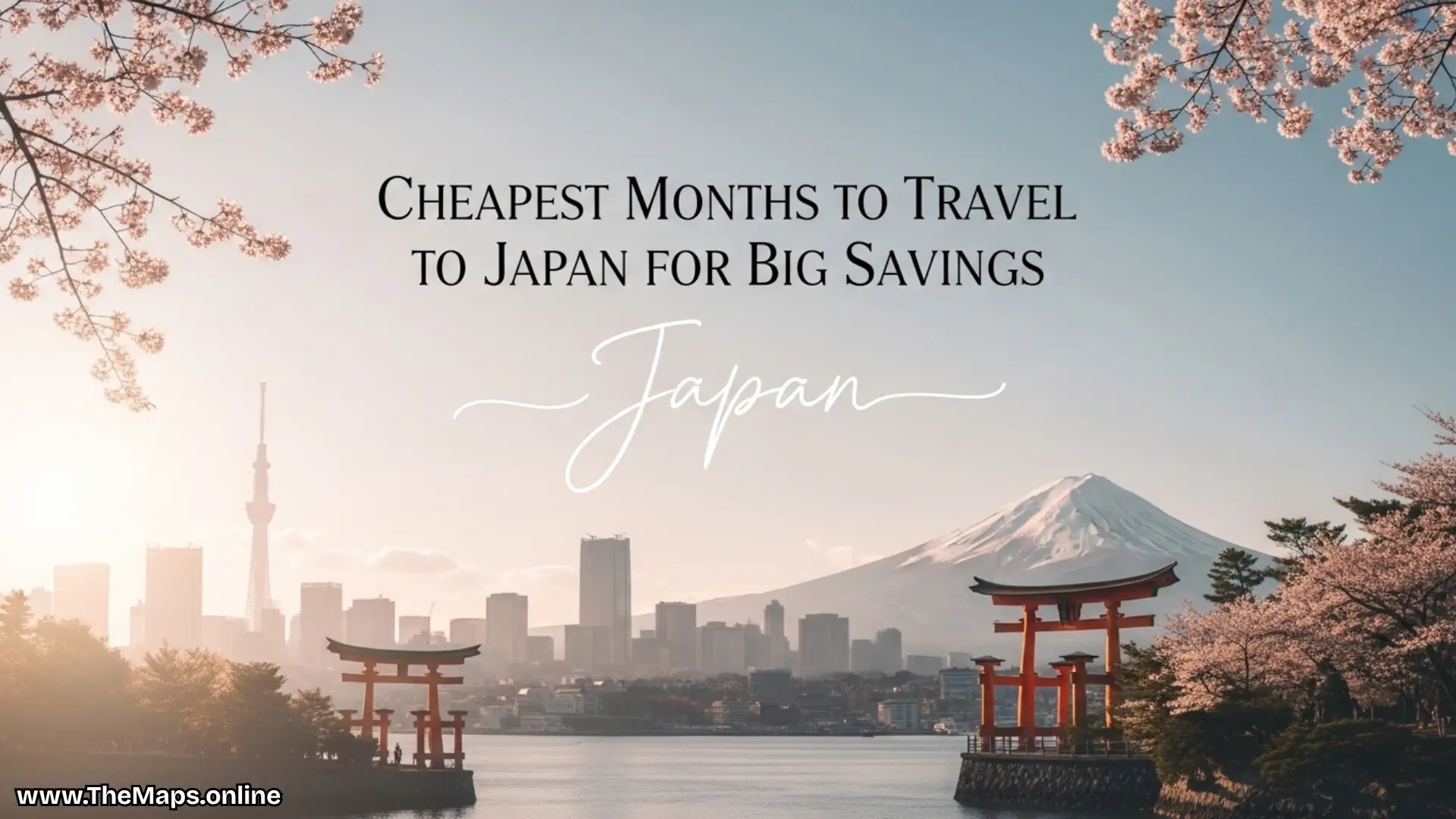 Cheapest Months to Travel to Japan for Big Savings