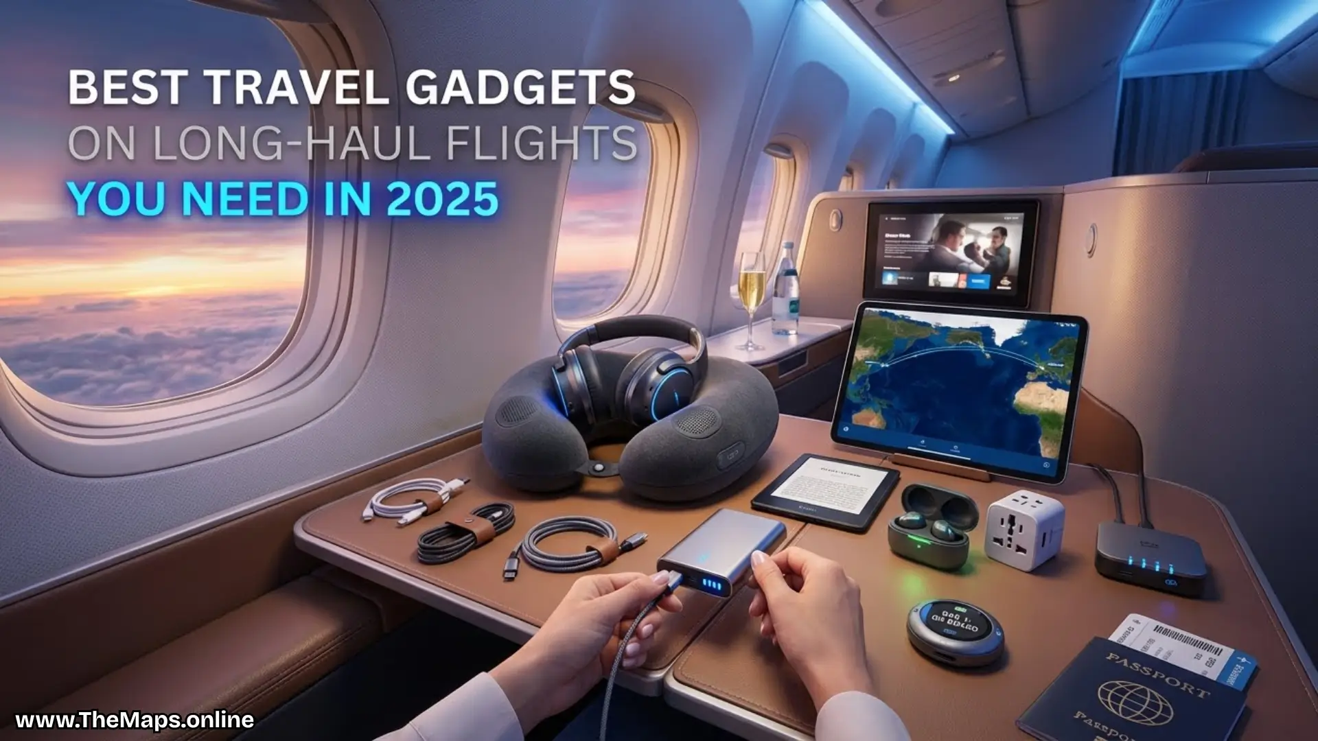 Best Travel Gadgets on Long-Haul Flights You Need in 2025